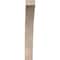 Ekena Millwork 5 1/2"W x 30"D x 38"H Thorton Smooth Knee Brace, Douglas Fir BRC06X30X38THR00SDF - alternate 4